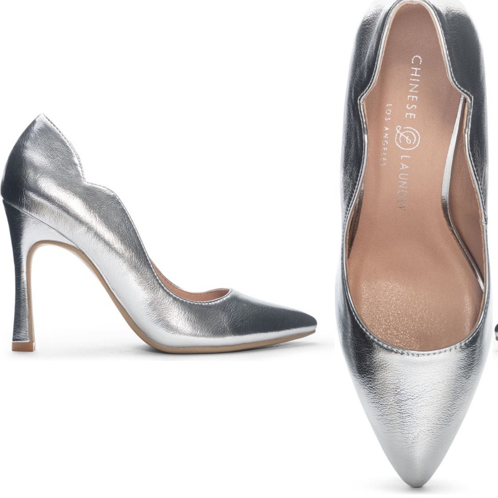 Chinese Laundry metallic pumps…nwt..size 8M